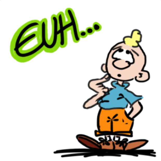 Cartoonesque messages sticker-3
