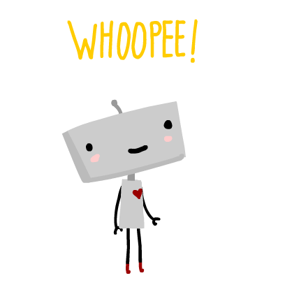 Tiny Robot Animated messages sticker-6