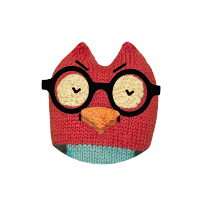 Hipster Owl – Say it cool messages sticker-6