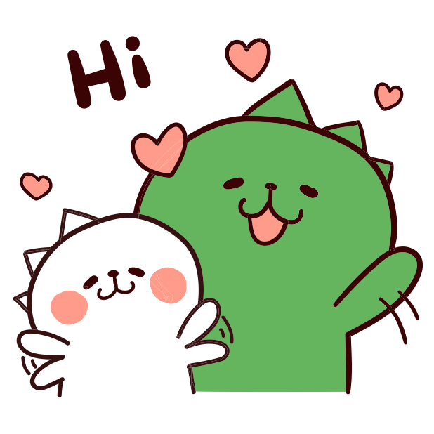Dino Love stickers messages sticker-8
