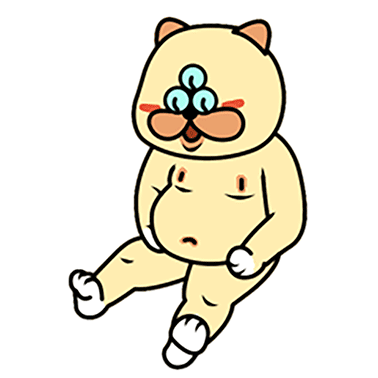 Fat Fart Cat messages sticker-4