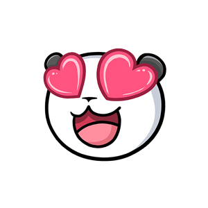 Pandamoji - Emoji Panda Stickers for iMessage messages sticker-1