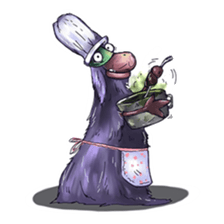 Funny Monster Stickers messages sticker-10