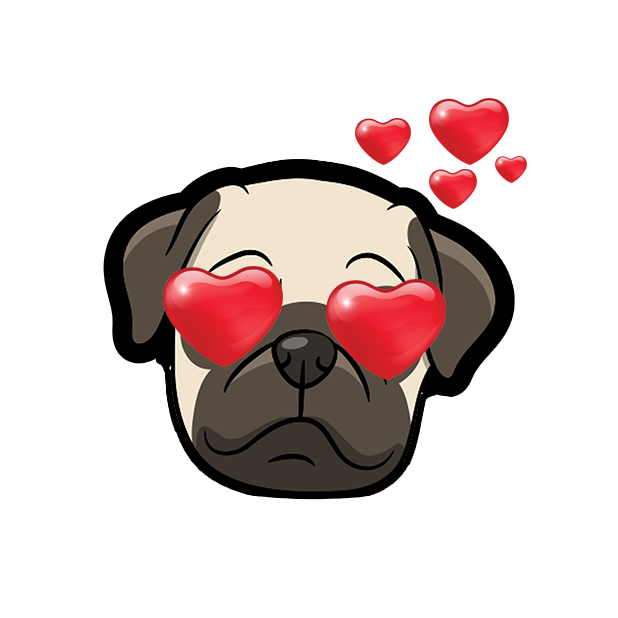 PugMoji - Pug Emoji & Sticker messages sticker-1