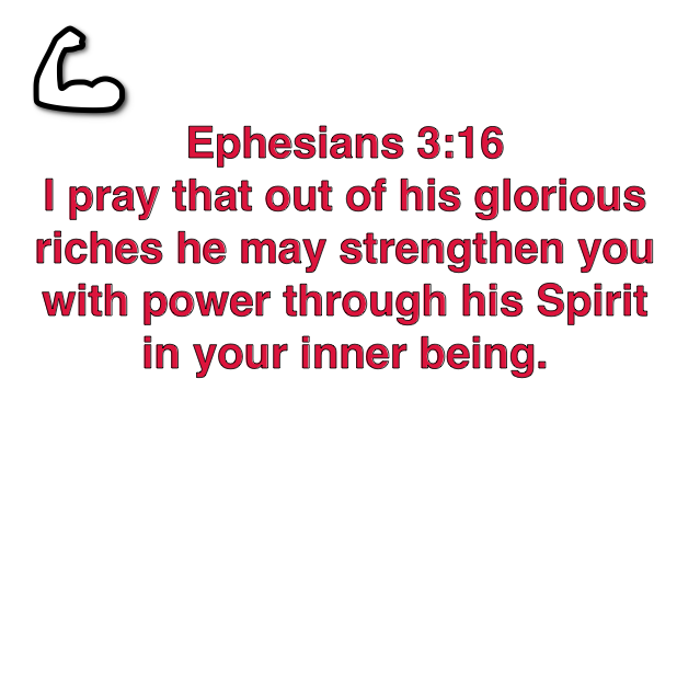 Blessed Verses Strength messages sticker-0