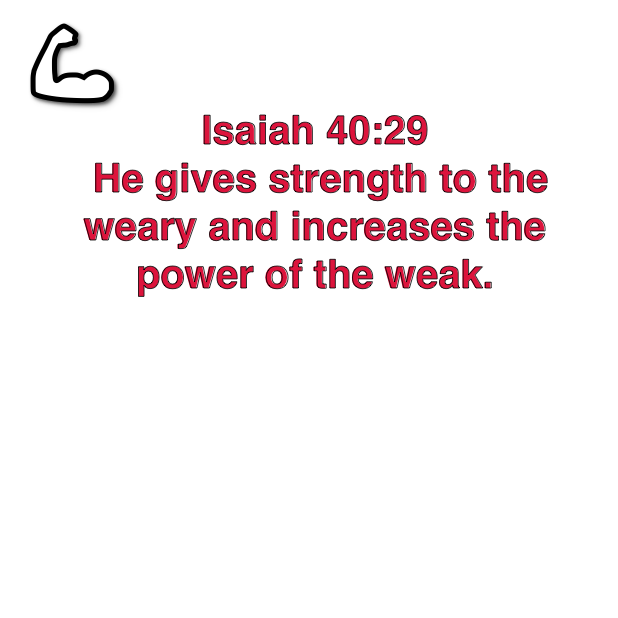 Blessed Verses Strength messages sticker-9