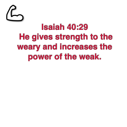 Blessed Verses Strength messages sticker-10