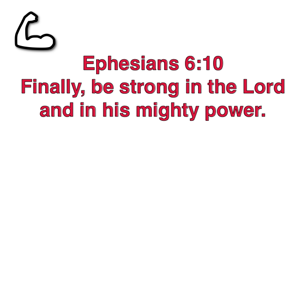 Blessed Verses Strength messages sticker-3