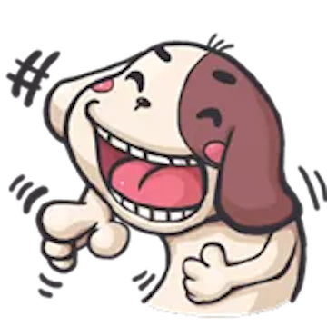 Milk and Chocolate Dog messages sticker-8