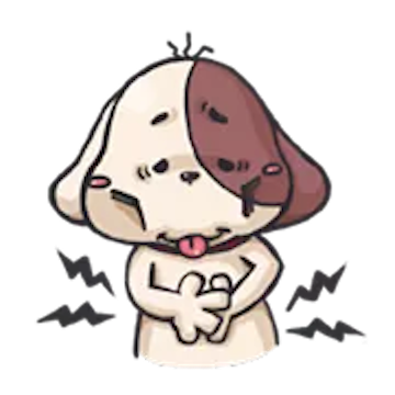 Milk and Chocolate Dog messages sticker-1