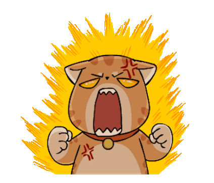 Brown Cat Animated messages sticker-7