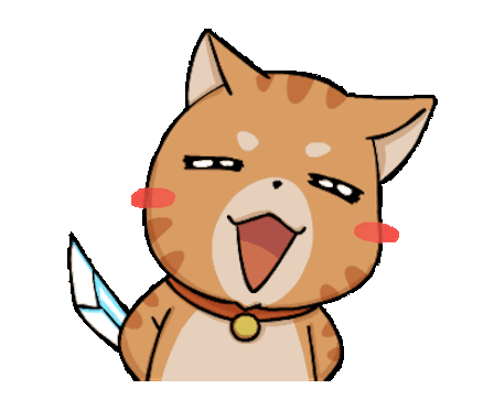 Brown Cat Animated messages sticker-0