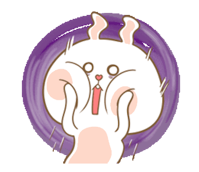Bear and Rabbit Love Animated messages sticker-7