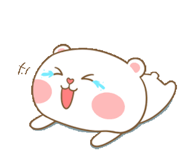 Bear and Rabbit Love Animated messages sticker-9