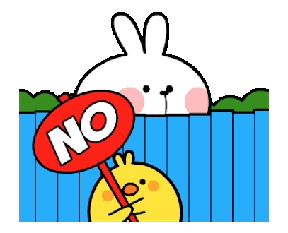 Cool Rabbit Animated messages sticker-4