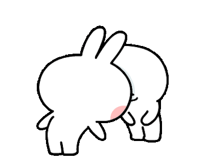 Cool Rabbit Animated messages sticker-1