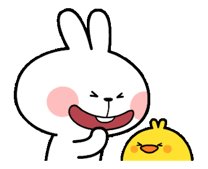 Cool Rabbit Animated messages sticker-2