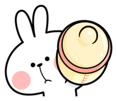 Cool Rabbit Face messages sticker-1