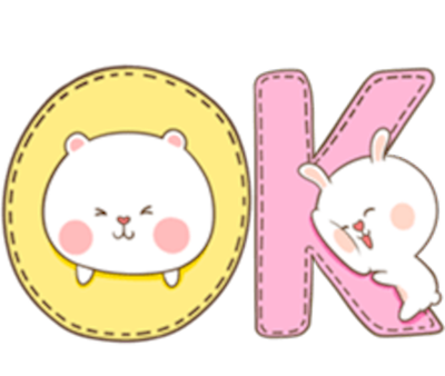 Bear and Rabbit Love messages sticker-8