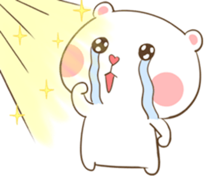 Lovely Fluffy Bear messages sticker-8
