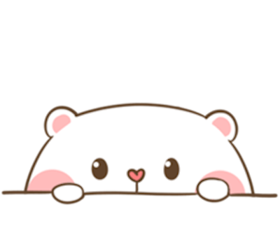 Lovely Fluffy Bear messages sticker-5