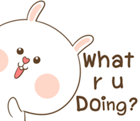 Fluffy Rabbit Love messages sticker-7