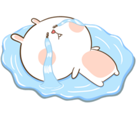 Fluffy Rabbit Love messages sticker-10