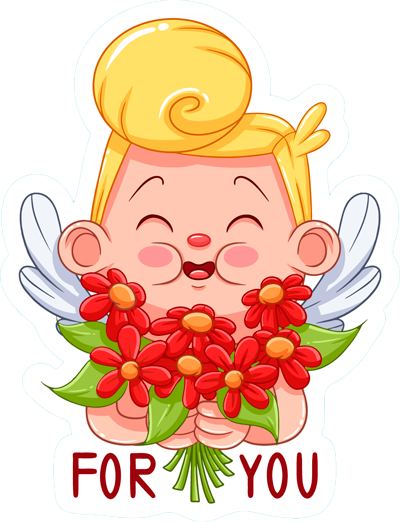 Funny Kids Love Emoji messages sticker-8