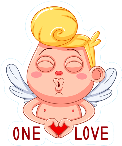 Funny Kids Love Emoji messages sticker-0