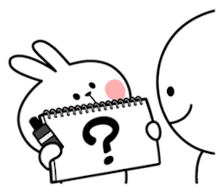 Cool Rabbit Lovely messages sticker-11