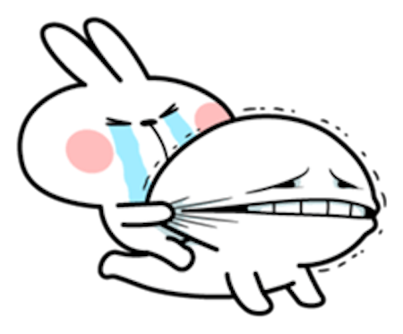 Cool Rabbit vol 6 messages sticker-6