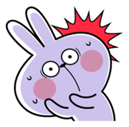Cool Rabbit vol 6 messages sticker-2