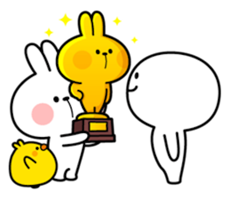 Cool Rabbit vol 6 messages sticker-8