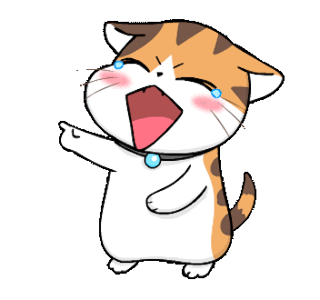 Cute Meow Animated messages sticker-5