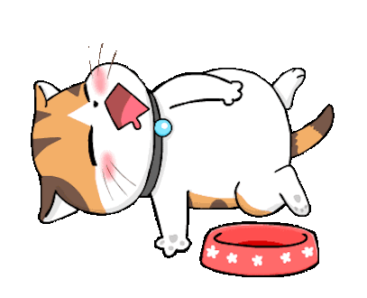 Cute Meow Animated messages sticker-0