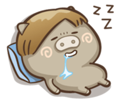 Little Pig Couple messages sticker-11