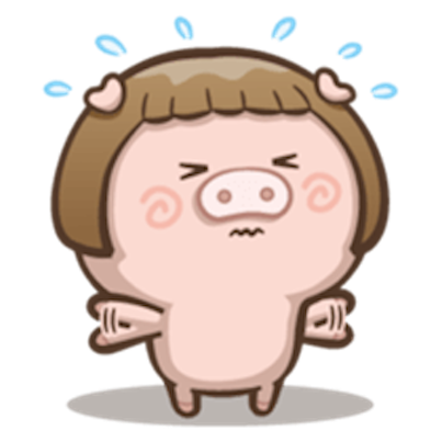 Little Pig Couple messages sticker-6