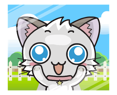 Lovely Cat Animated messages sticker-0