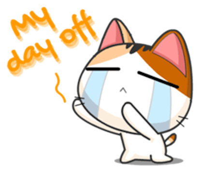 Lovely Kitty Cat vol 2 messages sticker-7