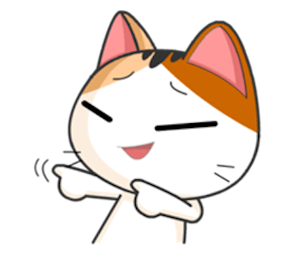 Lovely Kitty Cat vol 2 messages sticker-1