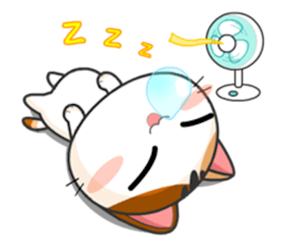 Lovely Kitty Cat vol 2 messages sticker-3