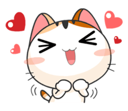 Lovely Kitty Cat vol 4 messages sticker-4