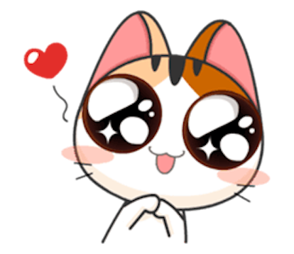 Lovely Kitty Cat vol 4 messages sticker-9