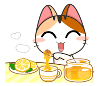Lovely Kitty Cat vol 4 messages sticker-6