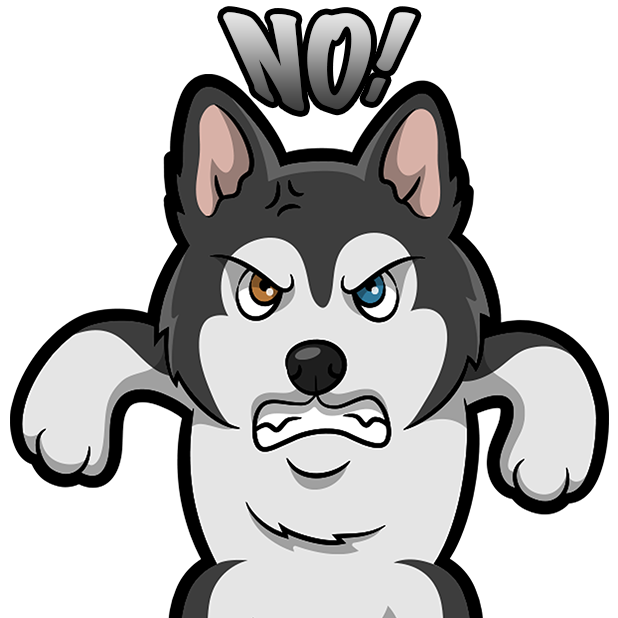 Huskymoji - Husky Emoji & Stickers messages sticker-6