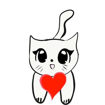 Chibi Cat Cat messages sticker-1