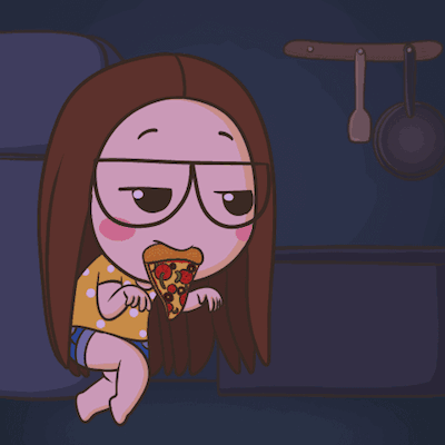 Funny Girl Animated messages sticker-6