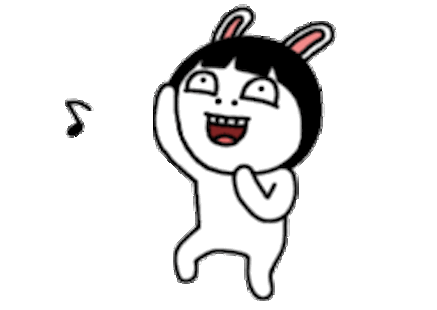 Sis Rabbit Animated messages sticker-6