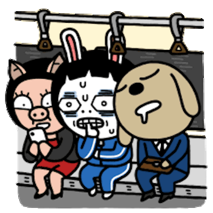 Sis Rabbit Animated messages sticker-0