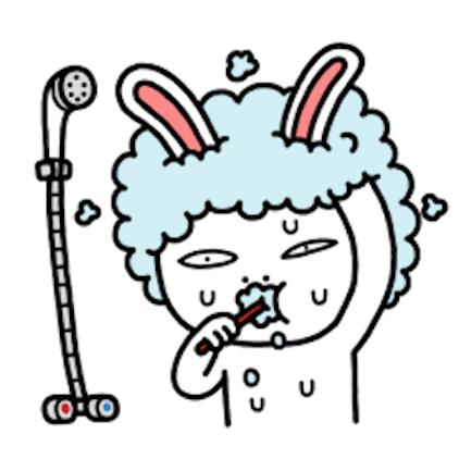 Sis Rabbit Animated messages sticker-10